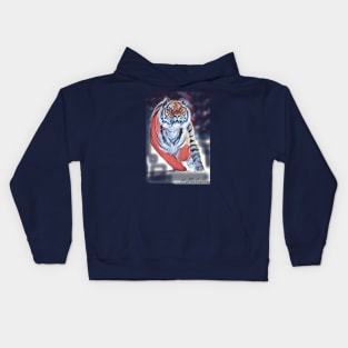 Tiger Runnings Kids Hoodie